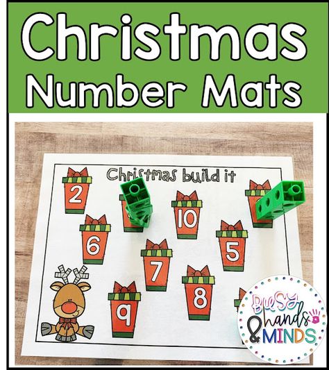 Christmas Pre K Activities, Christmas Centers Preschool, Christmas Kindergarten Centers, Christmas Counting Activities, Christmas Math Kindergarten, Christmas Activities Preschool, Preschool Elves, Activities For December, Ikea Classroom