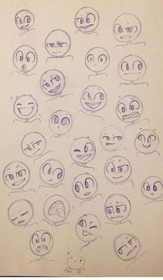 Front Facing Dog Drawing, Front Facing Reference Drawing, Oval Eyes Drawing, Cartoon Art Styles Reference, Jaiden Animations Face, Yelling Expression Drawing, Jaiden Animations Art Style, No Face Chibi, Expression Sheet Reference