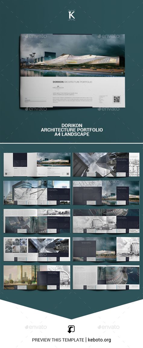 Portfolio Design Layouts, Architect Portfolio Design, Design Portfolio Layout, Webdesign Portfolio, Architecture Portfolio Template, Portfolio Cover Design, Landscape Architecture Portfolio, Landscape Portfolio, Book Portfolio