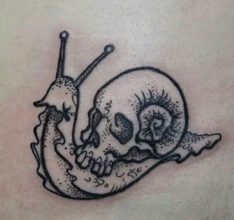 Acab Tattoo, Snail Tattoo, Upper Back Tattoos, Inspiration Tattoos, Tattoo Flash Art, Dream Tattoos, 문신 디자인, Little Tattoos, Dope Tattoos