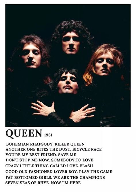 Alternative Band Posters, Music Posters Queen, Alternative Minimalist Poster Music, Band Polaroid Posters, Minimalist Posters Music, Queen Polaroid Poster, Queen Minimalist Poster, Alternative Minimalist Music Album Polaroid Poster, Alternative Music Posters