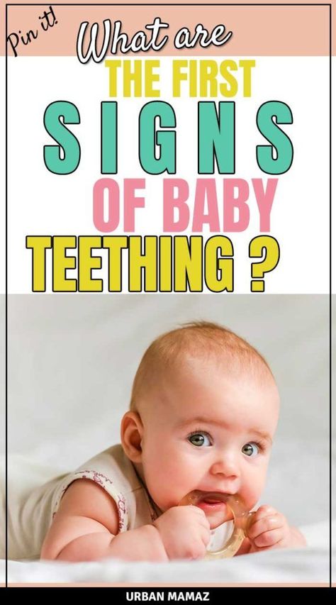 BABY TEETHING SYMPTOMS: What are the first signs of baby teething? Click here to get the best baby teething tips> #babyteething #teehing #babytips #babycare #newmommy Signs Of Teething, Teething Tips, Teething Signs, Baby Remedies, Teething Symptoms, Teething Toddler, Sleeping Tips, Teething Remedies, Motherhood Lifestyle