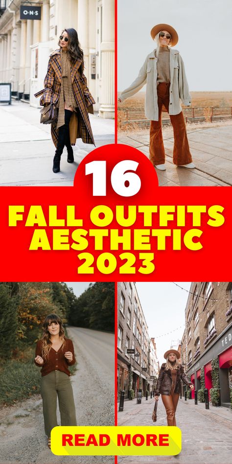 Welcome fall with cozy and cute aesthetics. Discover fall outfits aesthetic 2023 with vintage grunge, preppy skirts, and casual attire for all sizes.Get ready for autumn with fall outfits aesthetic 2023. Cute Korean style, comfy pink ensembles, and cold weather gear make for the perfect wardrobe. Cute Fall Outfits Aesthetic, Midsize Fashion Fall, Preppy Skirts, Fall Photo Outfits, Fall Aesthetic Outfit, Fall Outfits Aesthetic, Fall Grunge, Grunge Preppy, Aesthetic 2023