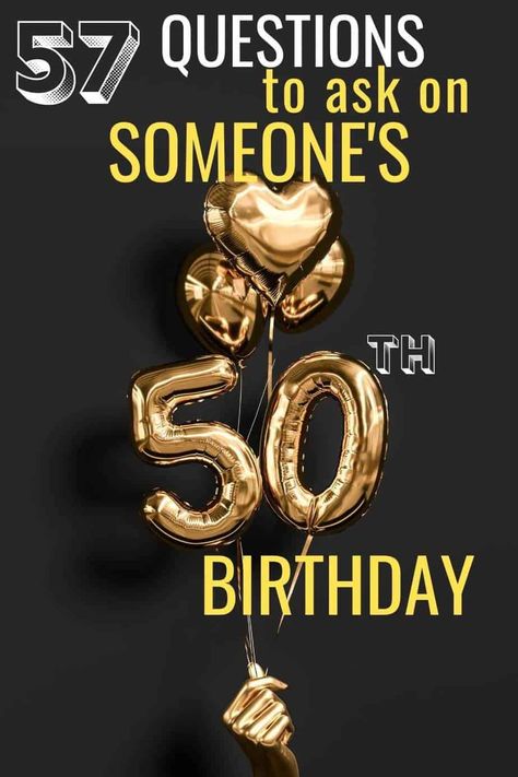 50 Memories For 50th Birthday, 50 Facts About Me Questions, 50th Birthday Trivia Questions, Turning 50 Games, 50th Birthday Memory Ideas, Trivia Questions About The Birthday Person, 50th Party Games Ideas, Planning A 50th Birthday Party, Things To Do For Your 50th Birthday