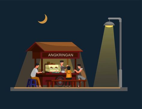 Angkringan is traditional street food fr... | Premium Vector #Freepik #vector #food #business #sale #restaurant Wallpaper Nike, Independence Day Greeting Cards, Independence Day Greetings, Red And White Flag, Night Illustration, Illustrations Design, Food Concept, Nike Wallpaper, Free Hd Wallpapers