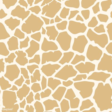 Seamless giraffe skin pattern vector | free image by rawpixel.com Giraffe Background, Cow Print Pink, Pink Cow Print, Safari Pattern, Camo Wallpaper, Free Illustration Images, Animal Print Wallpaper, Giraffe Pattern, Safari Print