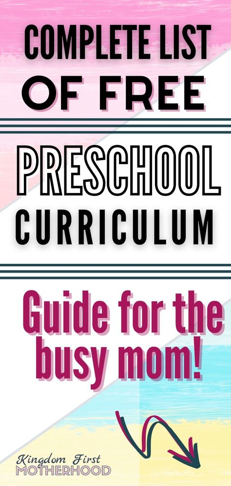 Free Preschool Curriculum, Christian Preschool Curriculum, Preschool Curriculum Free, Start Homeschooling, Preschool Bible Lessons, Curriculum Lesson Plans, Teach Preschool, Homeschool Preschool Curriculum, Free Homeschool Curriculum