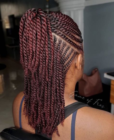 Twists And Cornrows Hairstyles, Two Strand Twist Ponytail, Two Strand Twist With Weave, Two Strand Twist Braids, Natural Hair Twists Protective, 2 Strand Twist Styles Natural, Two Strand Twist Updo, Winter Protective Styles, Protective Natural Hairstyles