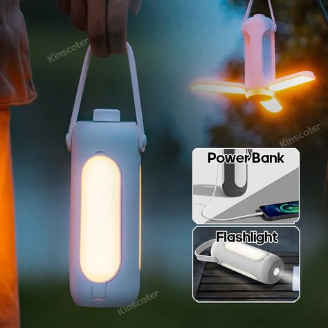 16.76US $ 79% OFF|10000mAh Multifunctional LED Camping Lamp Tent Light Dimmable Outdoor Lighting Flashlight Battery Emergency Lantern 4 Color| |   - AliExpress Outdoor Lighting Design, Outdoor Lamps, Adjustable Lamp, Nordic Lamp, Led Camping Lantern, Portable Lamp, Camping Lamp, Lamp Stand, Tent Lighting