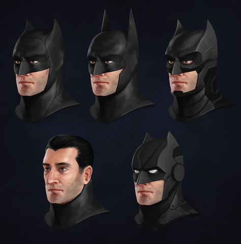 ArtStation - Batman Cowl Fan Art Concepts Iron Batman, Batman Cowl, Batman Redesign, Batman Suit, Batman Concept, Batman Mask, Batman Armor, Batman Cosplay, Batman Action Figures