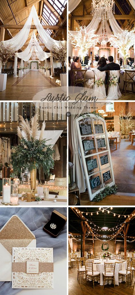 rustic chic glam wedding ideas for 2018 t Thrifty Wedding, Rustic Seating Charts, Glam Wedding Decor, Country Glam, Rustic Glam Wedding, Table Seating Chart, Rustic Chic Decor, Diy Rustic Decor, Wedding Country