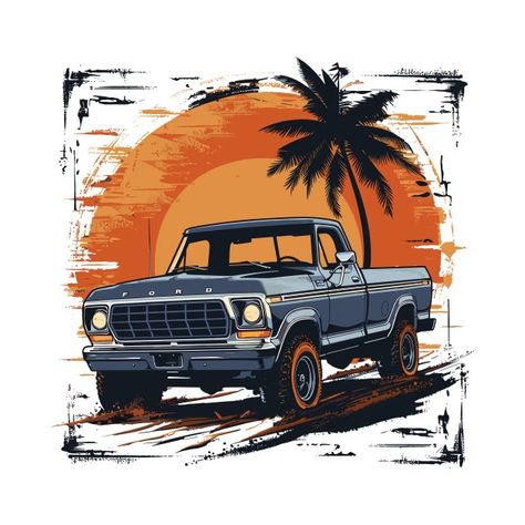 Ford Truck Aesthetic, Truck Aesthetic, Auto Ford, Old Ford Truck, Kgf Photos Hd, Cute Summer Shirts, Sublimation Images, Old Ford Trucks, Truck Shirts