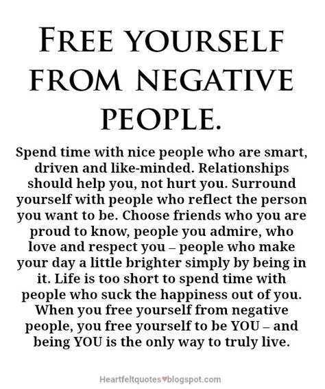 Negative People Quotes, Love And Life Quotes, Negativity Quotes, Lessons Taught By Life, Romantic Questions, Understanding Emotions, Positive Encouragement, Free Yourself, Negative People