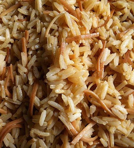 Grandma’s Armenian Rice Pilaf : My Wife is a Chef Armenian Rice Pilaf Recipe, Armenian Rice, Rice Recipes Side, Baked Candied Yams, Rice Sides, Rice Pilaf Recipe, Rice Side Dish Recipes, Pilaf Recipes, Armenian Recipes