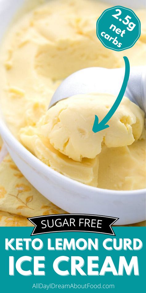 Lemon Curd Ice Cream Recipe, Lemon Desserts Keto, Keto Lemon Ice Cream, Keto Lemon Curd Recipe, Keto Lemon Recipes, Keto Lemon Pudding, Keto Lemon Desserts, Keto Lemon Curd, Lemon Keto