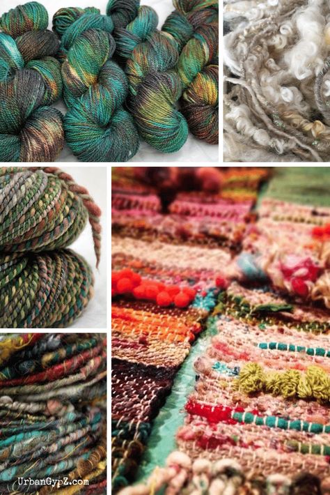 Art Yarn Projects, Weave Art, Yarn Art Projects, Hard Crafts, Art Yarn Weaving, Boho Weaving, Art Weaving, Yarn Weaving, Weaving Loom Diy