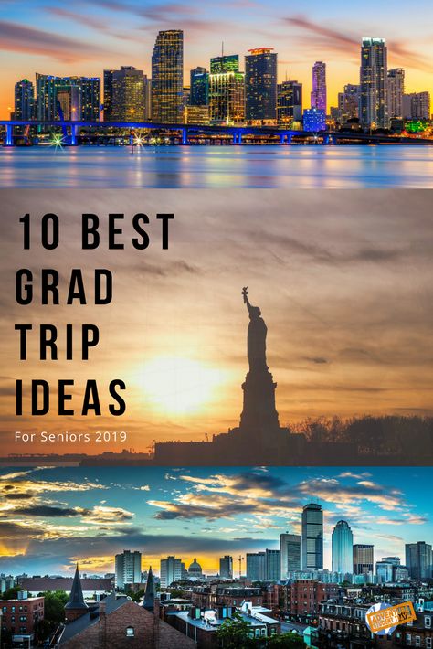 Grad Trip Ideas 2019 Best High School Senior Trips, High School Graduation Trip Ideas, Senior Trip Ideas High School, Graduation Vacation Ideas, Graduation Trip Ideas, Senior Trip Ideas, Grad Trip Ideas, Grad Trip, Senior Szn