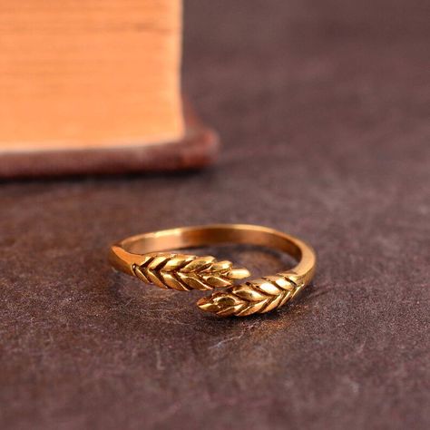 Buy Solid Gold Leaf Branch Ring 14k Solid Gold Ring Online in India - Etsy Gold Rings Casual, Ladies Gold Ring Designs Latest, Gold Ring Ideas For Women, Unique Ring Designs Gold, Gold Ring Design For Women Indian Traditional, Little Finger Rings For Women, Latest Gold Ring Design For Women, Gold Ring Design For Women Latest Gold Ring Design For Women, Gold Ring For Ladies