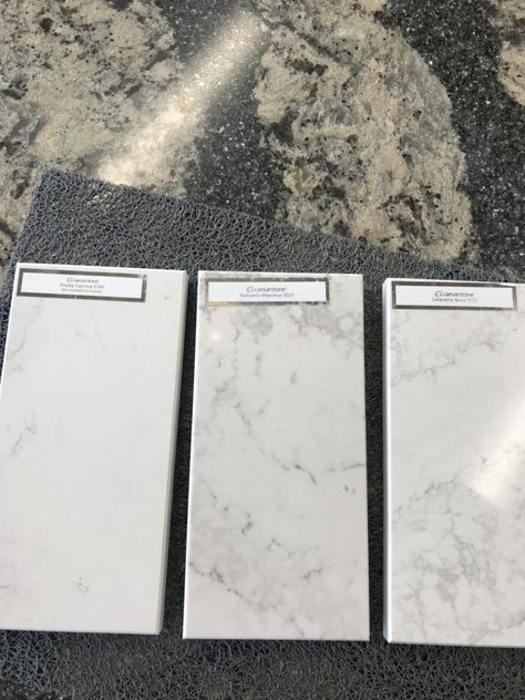 Soho Quartz Countertop, Marble Alternative Countertops, Ceasarstone Countertops, Caesarstone Calacatta Nuvo, White Beveled Subway Tile, Tile Bar, Kitchen Renovation Design, Caesarstone Countertop, Beveled Subway Tile