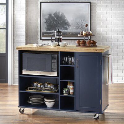 8x8 Kitchen, Microwave Storage, Cabinets Small, Microwave Cart, Makeover Kitchen, Kitchen Island On Wheels, Wallpaper Kitchen, Kitchen Storage Cart, Kitchen Layouts