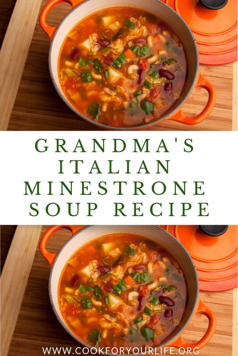 Minestrone Soup Recipe Italian Giada, Greek Minestrone Soup, Martha Stewart Minestrone Soup, Ministone Soup Recipes, Minestrone Soup Recipe Authentic, Minestrone Soup For Canning, Pasta House Minestrone Soup Recipe, Thick Minestrone Soup Recipe, Minasteoni Soup Olive Garden