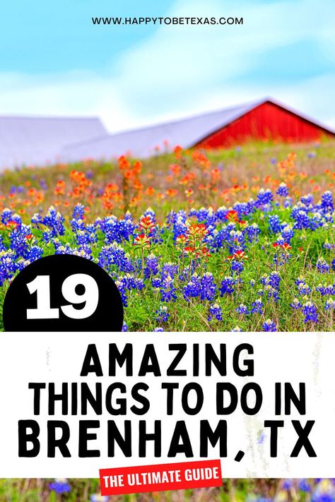 Amazing things to do in Brenham Texas Brenham Texas, Blue Bell Ice Cream, Texas Travel Guide, Texas Things, Cheap Things To Do, Nature Trails, Weekend Activities, Blue Bell, Cheap Things