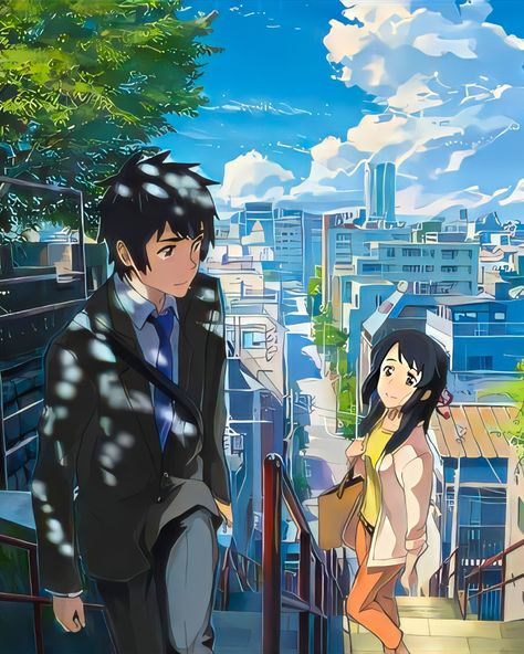 Your Name Movie, Your Name Wallpaper, Name Drawings, Your Name Anime, Kimi No Na Wa, Animated Wallpapers For Mobile, Anime Cover Photo, Film D'animation, Name Wallpaper