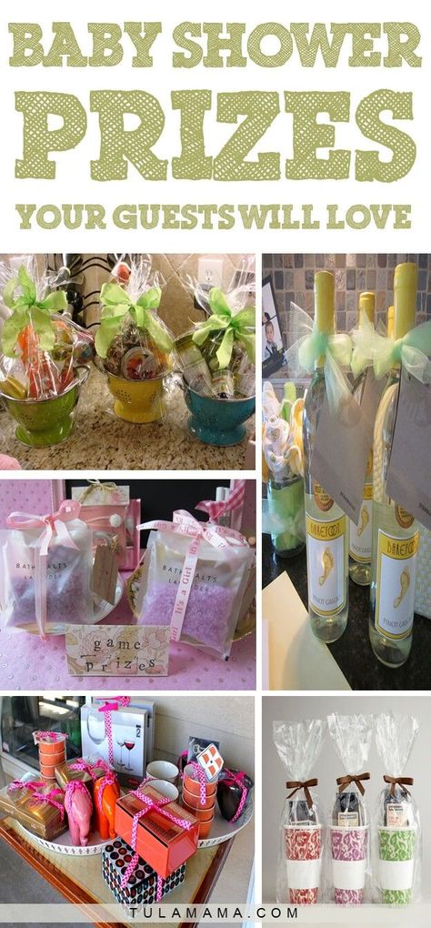 Baby Shower Game Gifts, Baby Shower Game Prizes, Shower Prizes, Baby Shower Gift Bags, Baby Shower Prizes, Cheap Baby Shower, Trendy Baby Shower Ideas, Coed Baby Shower, Shower Bebe