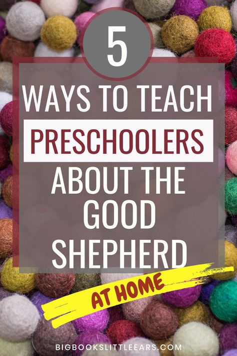 An easy Bible lesson for toddlers and preschoolers at home or church is the Good Shepherd. These 5 simple activities make teaching about God's love easy! Use the no prep Bible activities and picture books to help your early elementary child visualize God as our loving shepherd. This is an especially great list for family devotions around Easter and Lent or Advent! David The Shepherd Boy Craft, The Good Shepherd Activities, Good Shepherd Activities, Preschool Sunday School Lessons, Toddler Bible Lessons, Toddler Bible, Good Shepard, Christian Preschool, Family Bible Study