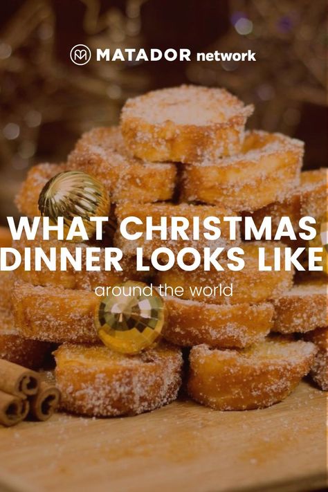 When it comes to the big dinner, however, Americans never did settle on a menu; the quintessential Christmas dinner can vary pretty dramatically between American families. This year, take advantage of that culinary identity crisis with some inspiration from these traditional Christmas dinners around the world. Dinner Around The World, Dinner Looks, Traditional Christmas Dinner, Christmas Dinners, Mole Sauce, Christmas Eve Dinner, Identity Crisis, Christmas Menu, What Is Christmas