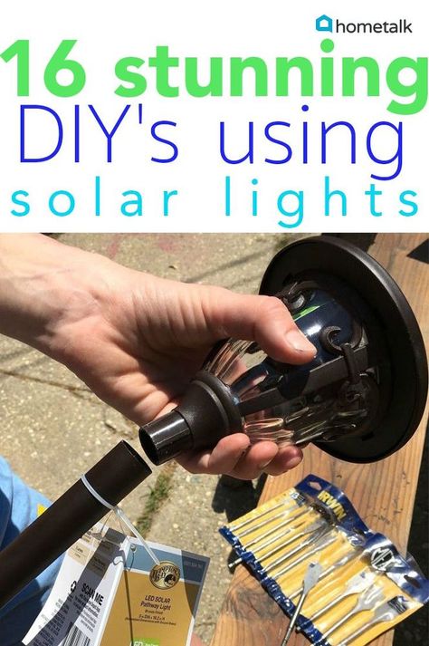 Brighten up your life with these wonderful solar lighting projects! Stump Light, Porch Projects, Solar Post Caps, Solar Lighting, Outdoor Showers, Bottle Garden, Solar String Lights, Rustic Doors, Antique Doors