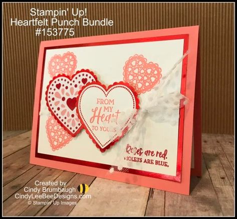 Cindy Lee Bee Designs | Cindy Brumbaugh, Independent Stampin' Up Demonstrator Stampin Up Valentine Cards, Paper Pumpkin Craft, Cards Valentines, Paper Pumpkins, Bee Designs, Valentine Love Cards, Mini Cat, Pumpkin Cards, Valentine Theme