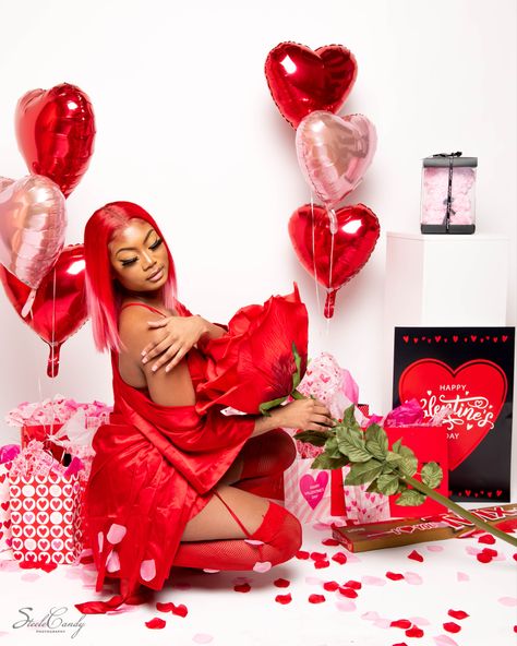 Black girl Valentine’s Day photo shoot balloons Cupid Valentine Photoshoot, 90s Valentines Day Photoshoot, Plus Size Valentines Day Photoshoot, Group Valentines Day Photoshoot, Cupid Photoshoot Women, Valentines Day Photoshoot Women Black, Diy Valentines Day Photoshoot, Valentine Day Photoshoot Black Women, Valentine Photo Shoot Black Women