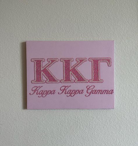 Finally got around to completing one of my best selling sorority kits🫡,New sorority logos have been added to my website🫶 Kappa Painting Canvases, Black And White Sorority Canvas, Big Little Canvas Sorority, Diy Sorority Crafts, Aoii Canvas, Sorority Canvas Ideas, Theta Canvas, Sigma Kappa Canvas, Sorority Canvas Art