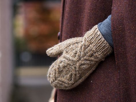 Aoibhinn Mitten Kit | Wool & Honey Artichoke French, Mittens Knitting Pattern, Mittens Knitting, Crochet Mittens, Fingerless Gloves Knitted, Mittens Pattern, Knit Alpaca, Fingerless Mittens, Knit Picks