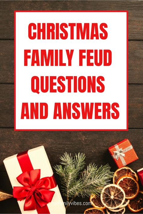 The holiday season is upon us, and what better way to bring fun to your family gatherings than with a challenging game of Christmas Family Feud? This classic game, inspired by the popular television show, is a fantastic way to engage everyone in the festivities. Family Fued Christmas Game, Free Christmas Family Feud Questions, Christmas Family Feud Questions, Christmas Family Fued, Family Feud Questions And Answers, Christmas Game Night, Family Feud Template, Family Feud Questions, Christmas Family Feud