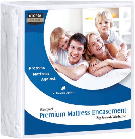 PRICES MAY VARY. FITS PERFECTLY 6 INCHES OF HEIGHT : Premium quality Six – Sided Mattress Protector designed to fit Twin size mattress having dimensions of 39 inches by 75 inches; 6 inches deep pocket EFFECTIVE WATERPROOF : Mattress encasement protects your mattress from all kinds of liquids, bed wetting and stains. High quality TPU backing on all sides resist any leakage into the mattress. HIGH QUALITY FABRIC : The high- end smooth knitted fabric ensures comfortable feel along with breathabilit Mattress Encasement, Mattress Pad Cover, Bed Bug, Mattress Cleaning, Twin Mattress Size, Queen Mattress Size, Mattress Cover, King Size Mattress, Mattress Pads