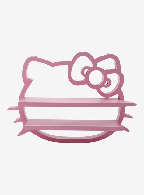 Hello Kitty Shelf, Hello Kitty Decor, Sanrio Bedroom, Hello Kitty Shirts, Hello Kitty Pumpkin, Hello Kitty Room Decor, Cat Merch, Hello Kitty Decorations, Hello Kitty Kitchen