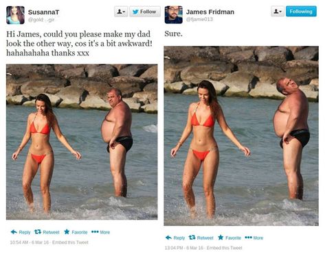 Cc4BxonWoAAz40H Funny Photoshop Requests, Photoshop Memes, Funny Photoshop Pictures, James Fridman, Photoshop Help, Photoshop Fail, Funny Photoshop, Photoshop Pics, Funny Fails