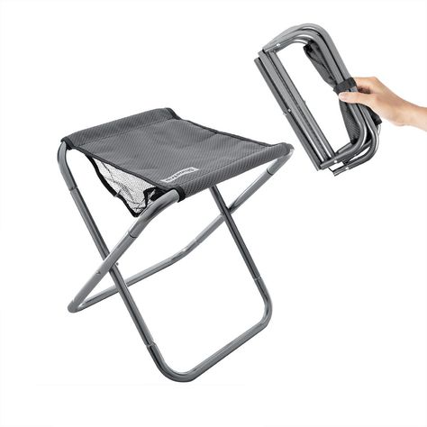 【LIGHTWEIGHT & SAVE SPACE】Height of the camping stool is 15.7-inch. Unfold Size: 13''L x 14.2''W x 15.7''H; Fold Size: 13.3''L x 6.7''W, Which can save much space.It is a small portable stool only,ultralight only it is only 1.5LBS.Please read the size carefully before purchase. Sitting Stool, Collapsible Stool, Outdoor Stool, Portable Stool, Foldable Stool, Camping Stool, Fishing Chair, Outside Seating, Portable Chair