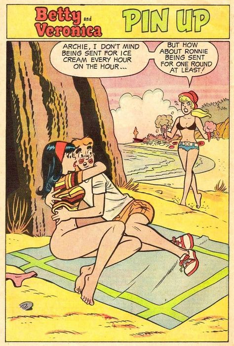 Archie Betty And Veronica, Archie Comics Characters, Archie Comic Books, Archie And Betty, Josie And The Pussycats, Best Comic Books, Betty And Veronica, Comic Book Panels, Pulp Art