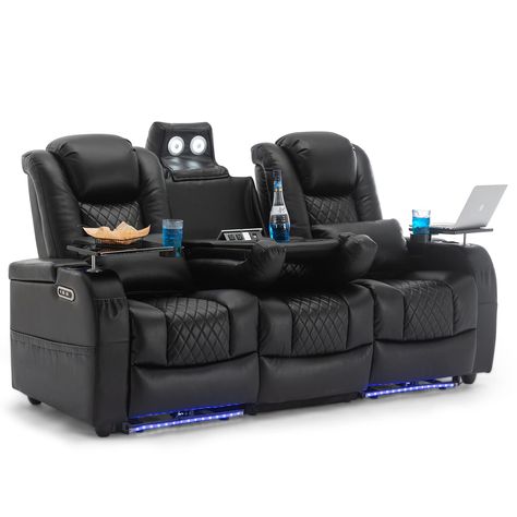 Movie Theater Chairs, Movie Chairs, Fold Down Table, Theater Chairs, Theater Recliners, Relaxing Game, Cinema Seats, Reclining Chairs, Best Home Theater