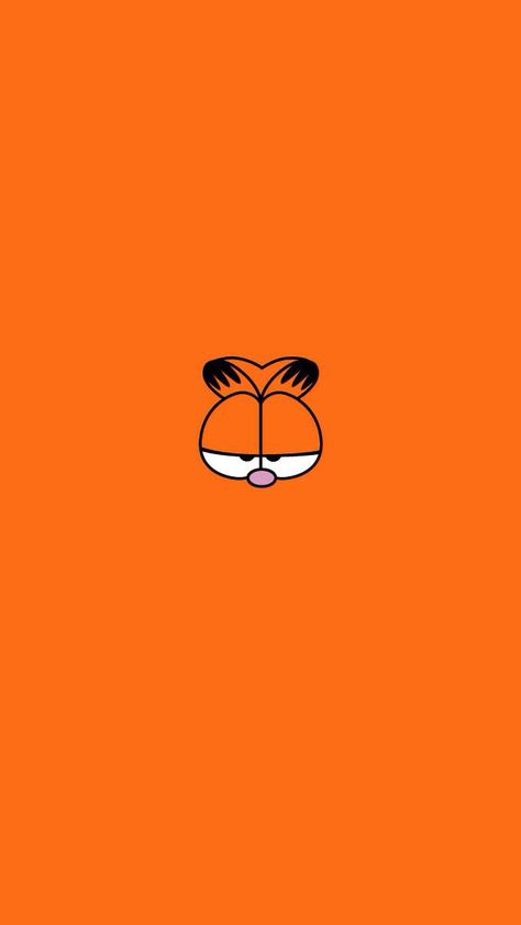 Garfield Orange Cartoon Wallpaper, Orange Iphone Wallpaper Aesthetic, Garfield Lockscreen, Orange Hd Wallpaper, Orange Lockscreen Aesthetic, Orange Lockscreen, Light Orange Wallpaper, Orange Phone Wallpaper, Orange Wallpaper Iphone