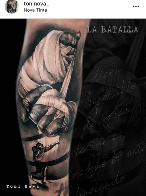 Mma Fighter Tattoo Ideas, Box Tattoo Ideas Men, Tattoo Boxing Ideas, Boxing Related Tattoos, Mma Gloves Tattoo, Tattoo Ideas Boxing, Boxing Sleeve Tattoo, Kickboxing Tattoo Ideas, Mma Tatoos Ideas