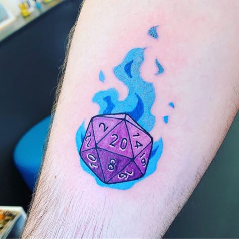 101 Amazing D20 Tattoo Designs You Need To See! | Outsons | Men's Fashion Tips And Style Guide For 2020 D20 Tattoo, Dice Tattoo, Tattoo For Boyfriend, Nerd Tattoo, Cactus Tattoo, C Tattoo, Geek Tattoo, D Tattoo, Tattoo Templates