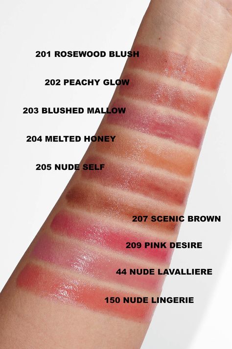 Lip Oil Stick, Winter Skin Tone, Summer Skin Tone, Ysl Lip, Ysl Lipstick, Precisely My Brow Pencil, Sephora Sale, Olive And June, Lip Swatches