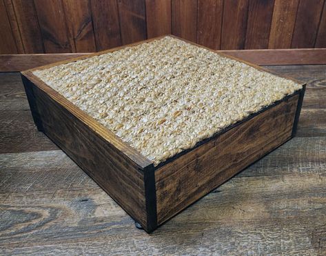 Step-up/Help-up: A Step Stool for the Senior Dog - Home & Garden / Completed Projects - the Lettuce Craft Forums Dog Steps For Bed, Dog Steps, Furniture Wax, My Baby Girl, Diy Dog, Raw Wood, Senior Dog, Diy Dog Stuff, Step Stool