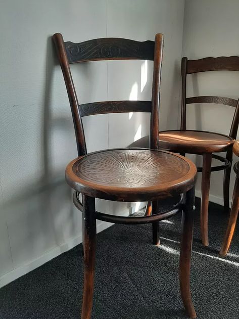 How do I strengthen old wooden bentwood chairs? | Hometalk Bentwood Chairs Dining Room, Wooden Baby High Chair, Old Wooden Chairs, Fabric Spray Paint, Furniture Flipping, Wooden Dresser, Bentwood Chairs, Old Chairs, Baby High Chair