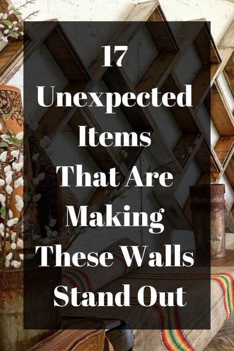 17 Unexpected Items That Are Making These Walls Really Stand Out- Decorate your walls in style, with these fabulous diy inspired wall decor ideas. #diyhomedecor #budget #walls #diywalls #walldecor #hometalk #decorate #decoraeonabudget Temporary Wall Decor, Big Wall Decor, Unique Gallery Wall, Living Room Renovation, Diy Accent Wall, Diy Wall Art Decor, Inspire Me Home Decor, Wall Decor Ideas, Large Wall Decor