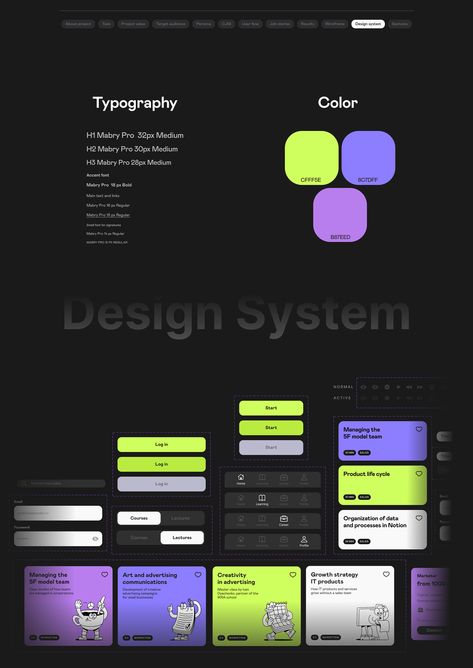 Tech Graphic Design Inspiration, On Boarding Ui, Ui Ux Portfolio Design, Education App Ui Design, Ui App Design, Ui Kit Design, Graphic Design Portfolio Book, Ui Portfolio, Student Apps